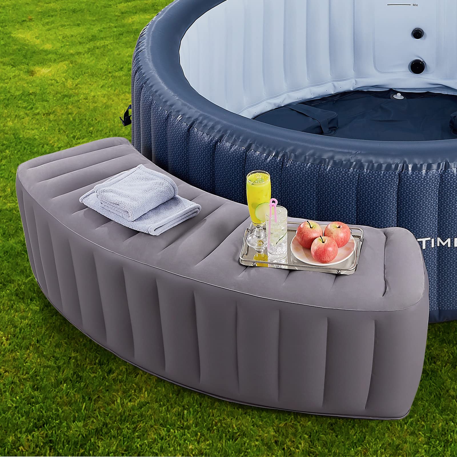 Relxtime Hot Tub Inflatable Curved Surround Bench