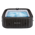 Relxtime 6 Person Square Inflatable Hot Tub 130 Massaging Air Jets Black Laminated Classic Spa - TB001