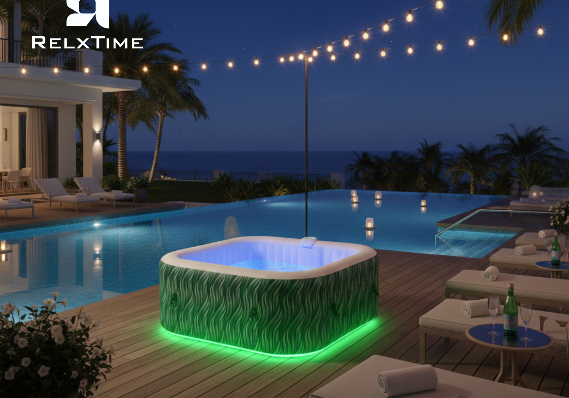 How Long Does Relxtime's Inflatable Hot Tub Take to Heat?