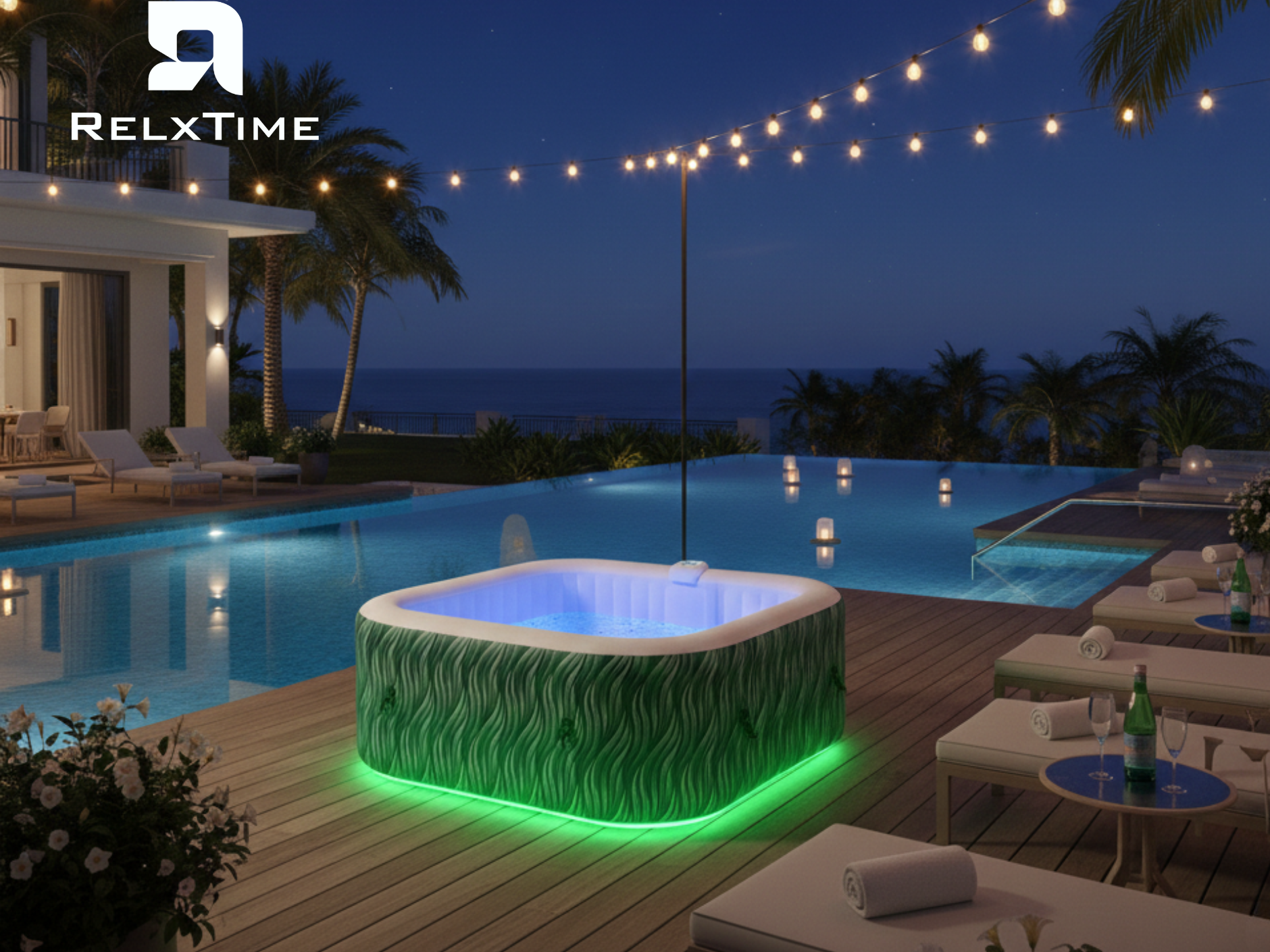 How Long Does Relxtime's Inflatable Hot Tub Take to Heat?