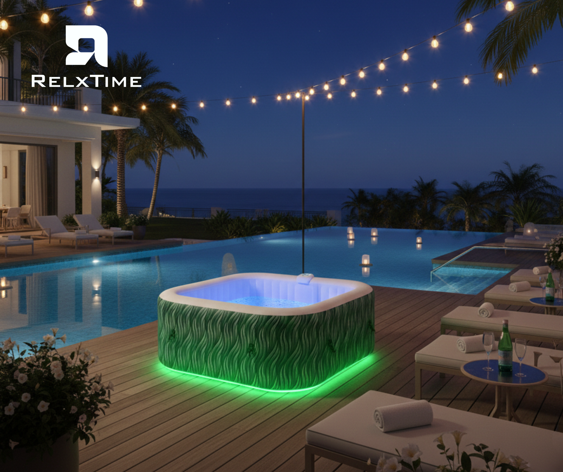 How Long Does Relxtime's Inflatable Hot Tub Take to Heat?