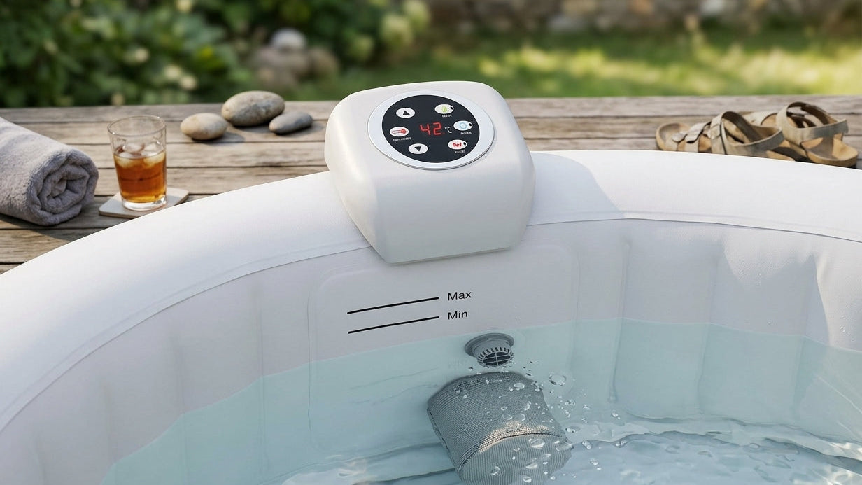 RELXTIME Hot Tub Control Panel: A Guide to the Basic Functions