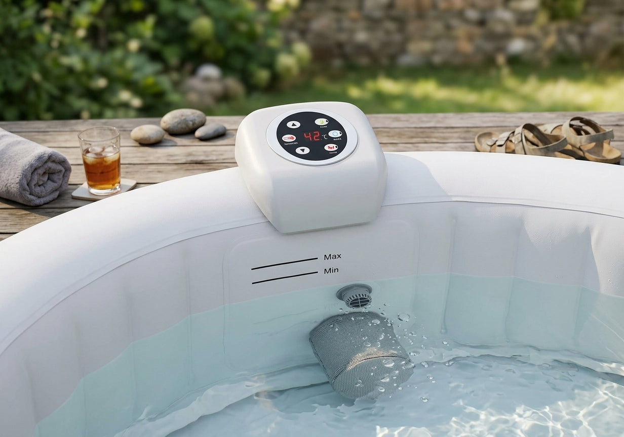 RELXTIME Hot Tub Control Panel: A Guide to the Basic Functions