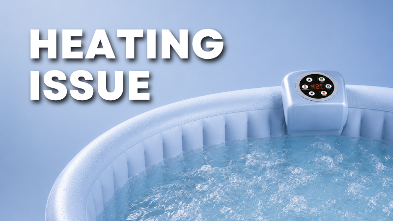 Why Is My RELXTIME Hot Tub Not Reaching the Set Temperature?