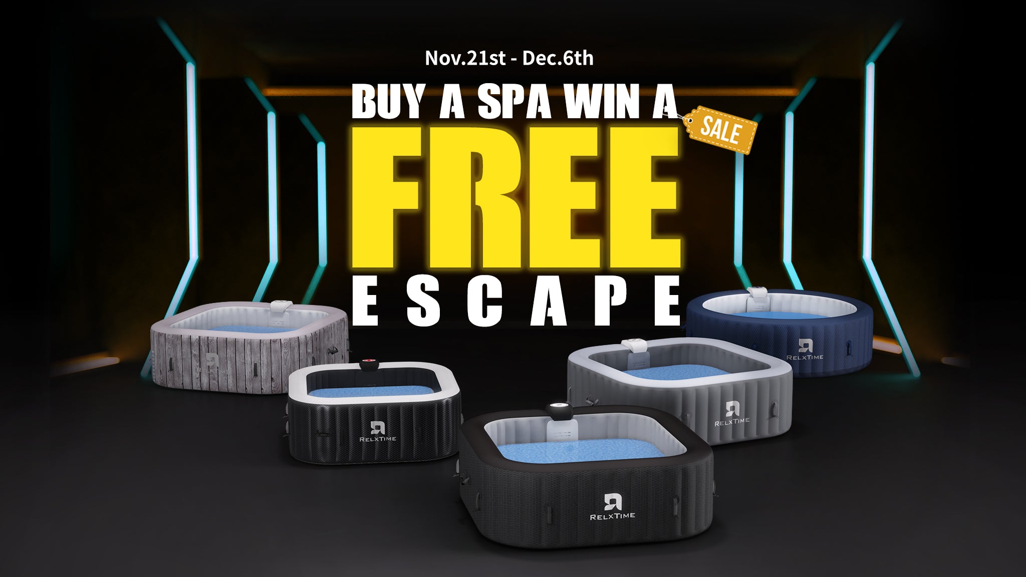 The BFCM Deals is Coming! And You Have A Chance to Win A Spa!