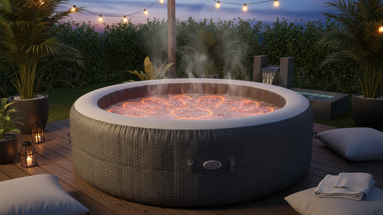 How Long Does Relxtime's Inflatable Hot Tub Take to Heat?