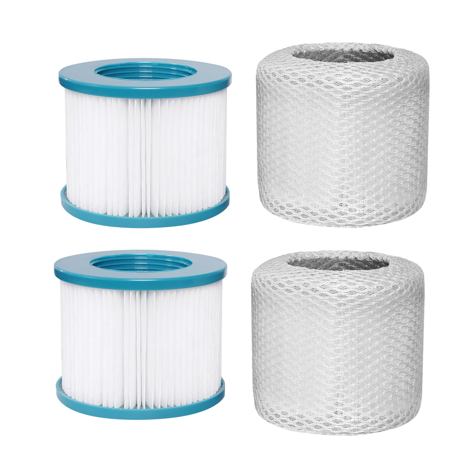 2-Pack Replacement Spa Filters – White