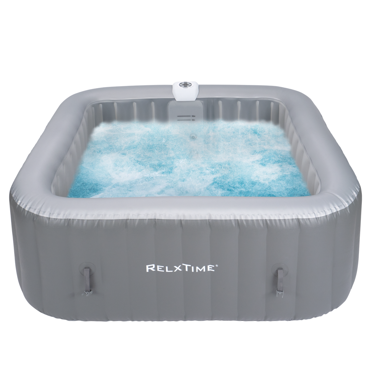 Relxtime 6 Person Square Inflatable Hot Tub | Best Inflatable Hot Tub