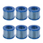 6-Pack Replacement Spa Filterss – Blue