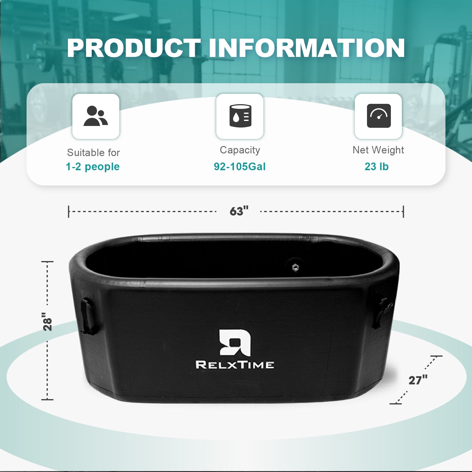 Inflatable Cold Plunge – Chiller-Ready, Portable Ice Bath