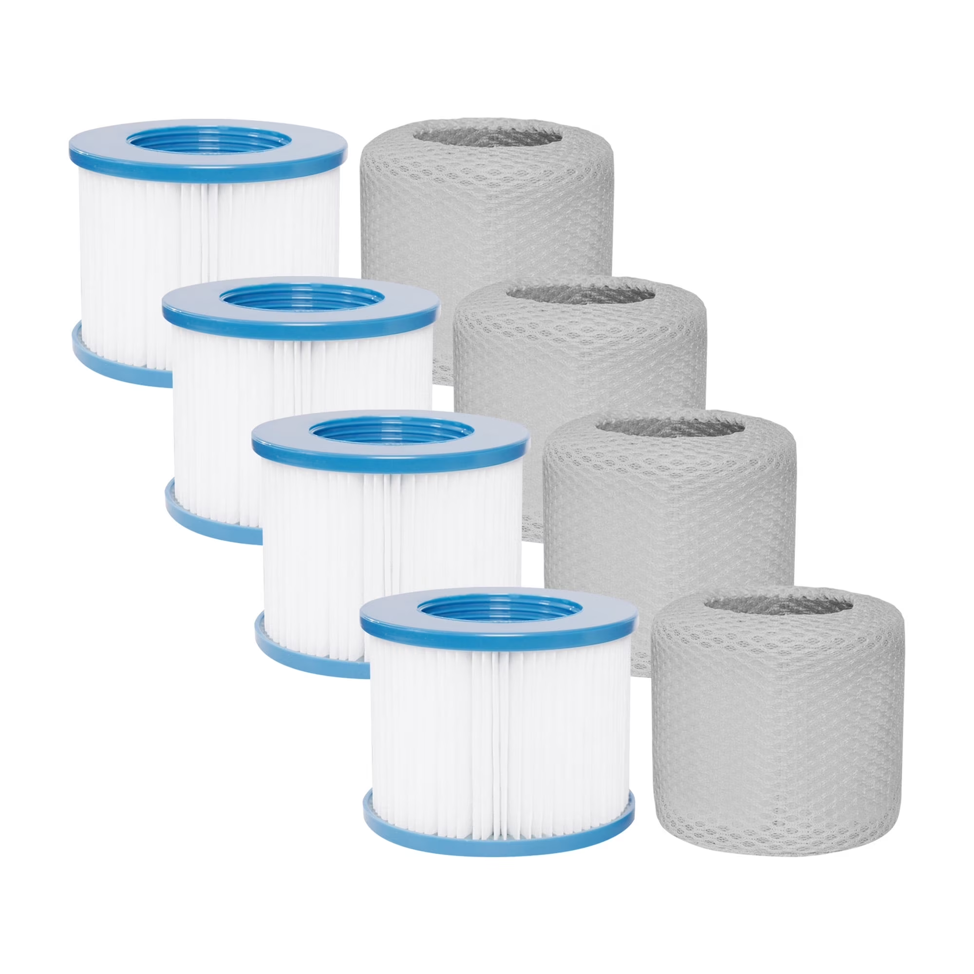 Paquete de 2 filtros de repuesto para spa – Blanco