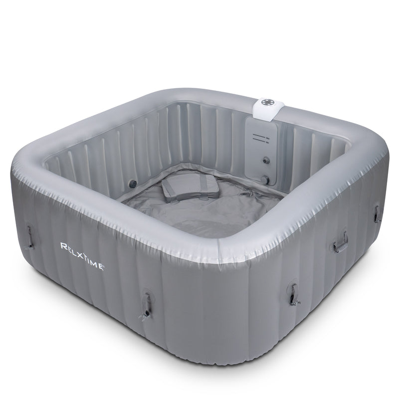 Relxtime 6 Person Square Inflatable Hot Tub | Best Inflatable Hot Tub