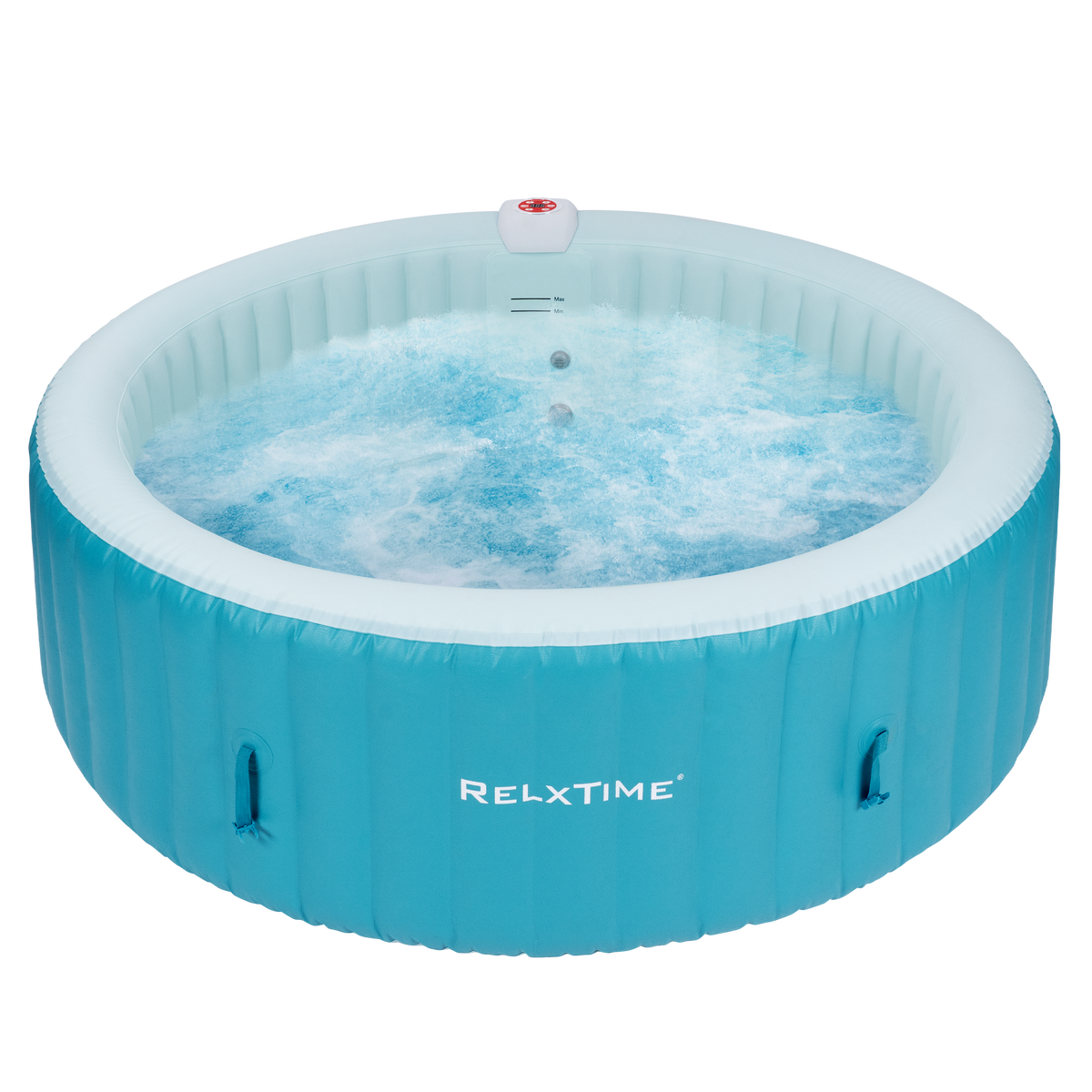 Relxtime 6 Person Round Inflatable Hot Tub Best Inflatable Hot Tub