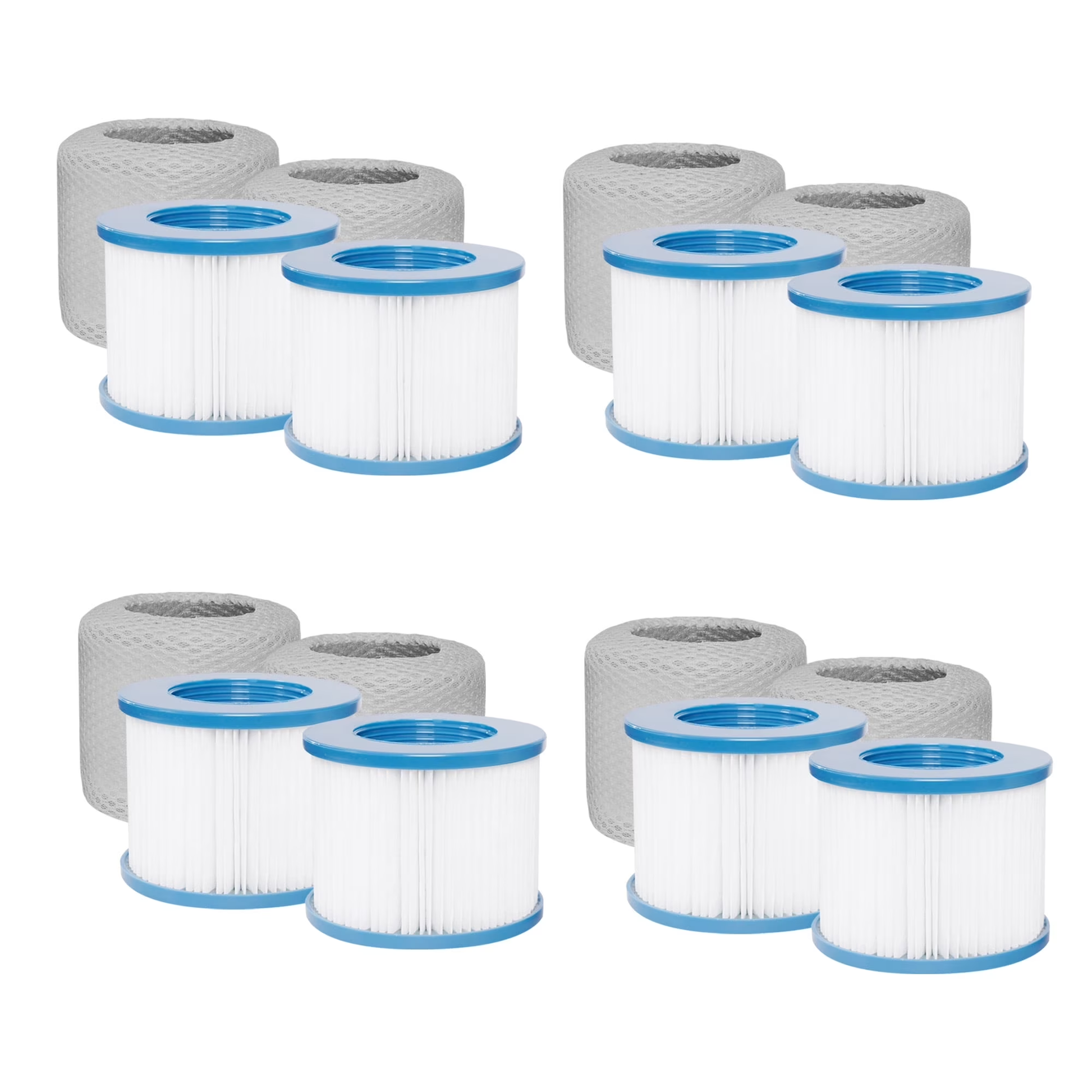 Paquete de 2 filtros de repuesto para spa – Blanco