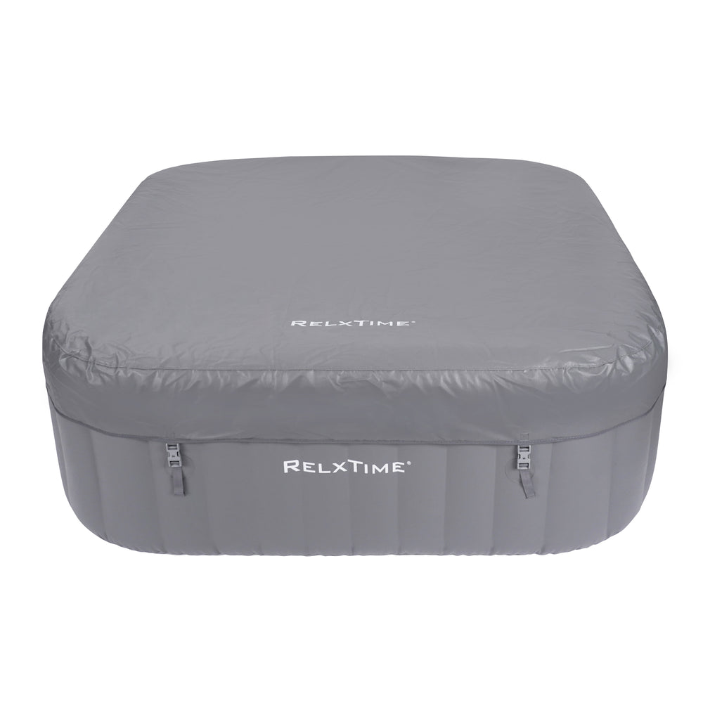 Relxtime 6 Person Square Inflatable Hot Tub Best Inflatable Hot Tub
