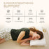 Relxtime air mattress internal fiber support structure for pressure-free sleep