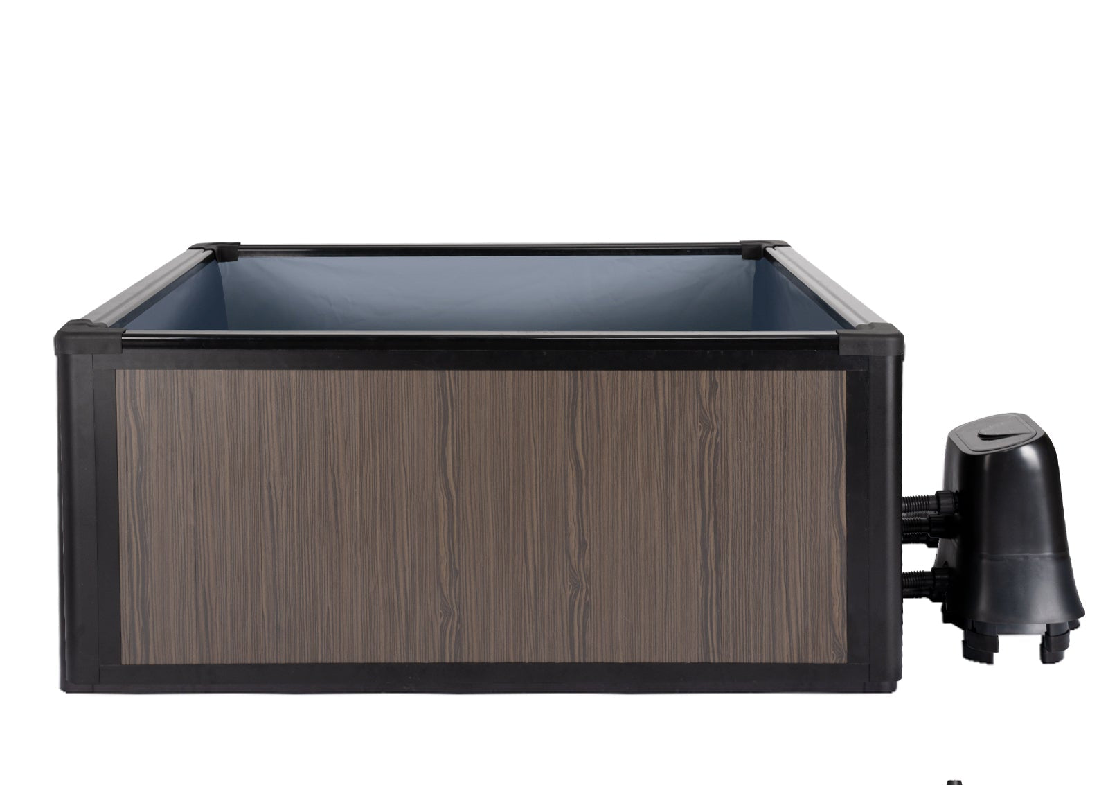 Relxtime aluminum frame portable hot tub full view – 4-6 person outdoor spa