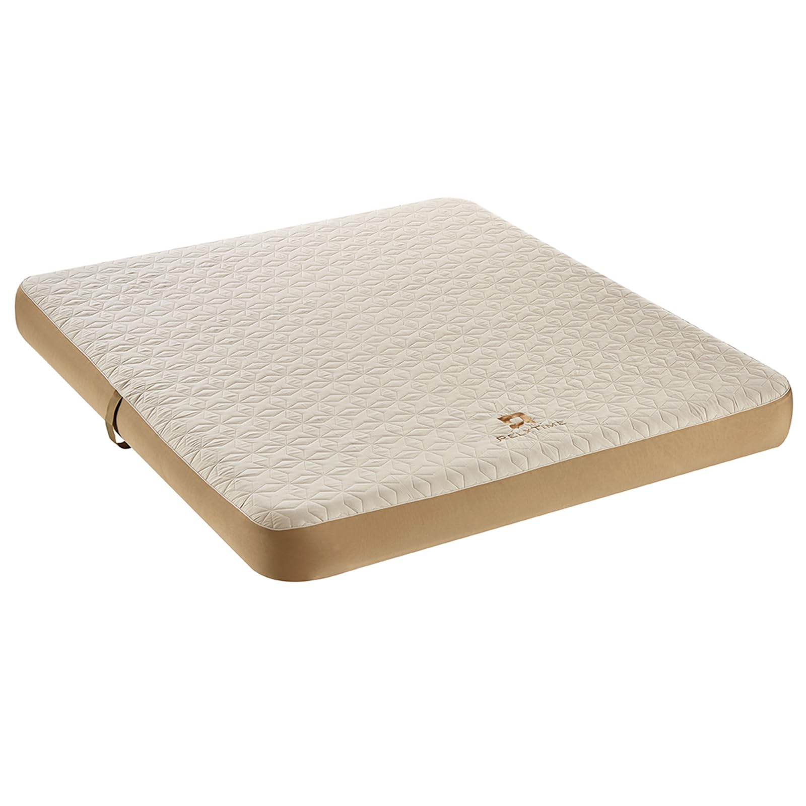 Relxtime queen size inflatable mattress with adjustable firmness for home use